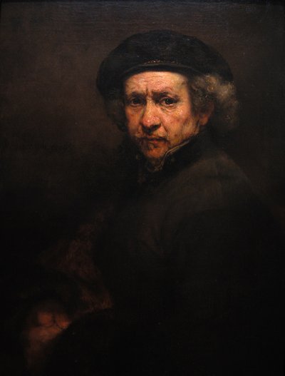Selvportræt af Rembrandt van Rijn